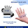 Zipcase Large Size Weighted Gloves for Tremors, 1/2lb, Right, Gray view 2