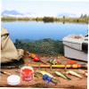 BCOATH Bloodworm Clip Fishing Live Bait Clip Red Worm Clip Set Hook Clips Must-Have Fishing Tackle view 3