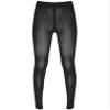 Agoky Women's Tights High Waist Pantyhose Hosiery Seamless Silk Tights Zipper Crotch Footed Tights Black&Footless Large view 2