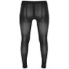 Agoky Women's Tights High Waist Pantyhose Hosiery Seamless Silk Tights Zipper Crotch Footed Tights Black&Footless Large view 3