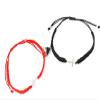 COLORFUL BLING Lucky 8 Infinity Couple Bracelet Braided Leather Rope Bangle Wrist Adjustable Chain Fit 7-9 Inch for Lover Friendship -Style 6 view 1