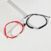 COLORFUL BLING Lucky 8 Infinity Couple Bracelet Braided Leather Rope Bangle Wrist Adjustable Chain Fit 7-9 Inch for Lover Friendship -Style 6 view 3