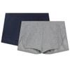 Men's Boxer Shorts Cotton Lounge Shorts Split Side Sleep Bottoms Casual Activewear Solid Workout Shorts with Pockets&Liner view 1