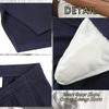Men's Boxer Shorts Cotton Lounge Shorts Split Side Sleep Bottoms Casual Activewear Solid Workout Shorts with Pockets&Liner view 4