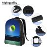 VTCTOASY tennis ball in the air Print Backpack 16 Inch Lightweight Waterproof Travel Bags Casual Daypack For Women Men view 4