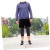 Anneome 2pcs Riding Knee Brace Sleeve Sports Knee Protector Warm Kneepad Adult Kneepad Elastic Breathable Comfortable view 3