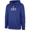 47 Men's Royal Indianapolis Colts Not All Pain Can Be Seen-Kicking the Stigma Pullover Hoodie view 2