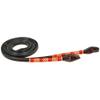 BAR H EQUINE Western Horse 8ft Red Rawhide Braiding American Leather Split Reins view 1