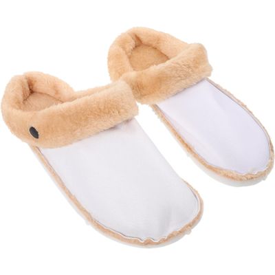 CALLARON 1 Pair Fleece Lined Cotton Shoes Thermal Inserts Warm Plush and Detachable for Hole Shoes