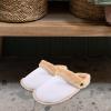 CALLARON 1 Pair Fleece Lined Cotton Shoes Thermal Inserts Warm Plush and Detachable for Hole Shoes view 3
