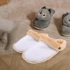 CALLARON 1 Pair Fleece Lined Cotton Shoes Thermal Inserts Warm Plush and Detachable for Hole Shoes view 4