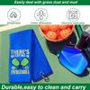 Aikiprety Funny Golf Towel Embroidered Golf Towels for Golf Bags with Clip, Golf Gifts for Men Women, Golf Towel Accessories Christmas Birthday Gift for Grandpa Father Fan, Pickleball Blue view 4