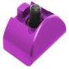 NDZ Performance Grip Frame Insert Plug for Glock Gen 4-5 17 19 22 23 24 31 34 35 No Backstraps, Purple Anodized Aluminum with Black Laser Engraved Popular Images - Smile Angry Eyebrows view 3