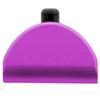 NDZ Performance Grip Frame Insert Plug for Glock Gen 4-5 17 19 22 23 24 31 34 35 No Backstraps, Purple Anodized Aluminum with Black Laser Engraved Popular Images - Smile Angry Eyebrows view 4