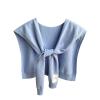 Shawl Wraps for Women Trendy Sweater Knitted Knotted Shawls Travel Casual Solid Scarf Cape Shoulder Tops Fashion Wrap view 1