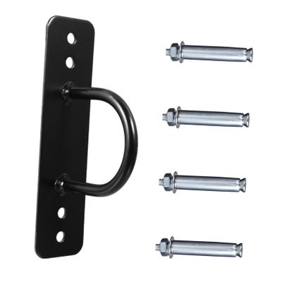 BESPORTBLE 1set Rope Anchor Bracket Hook for Sturdy Wall Ceiling Mount Easy Installation Includes Expansion Screws and Screws Washers