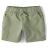 The Children's Place Boys Cotton Pull On Jogger Shorts, Misty Glen, 14 US view 1
