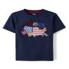 Gymboree,Boys,and Toddler Embroidered Graphic Short Sleeve T-Shirts American Flag view 1