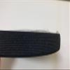 Galaxy Supply Inc. Knitted Elastic Webbing 1" Black/White. Full Roll 100 Yards (Black) view 1