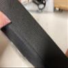 Galaxy Supply Inc. Knitted Elastic Webbing 1" Black/White. Full Roll 100 Yards (Black) view 2