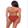 Sports Illustrated Women's X-Back Underwire Bikini Top, Rouge, Small view 3