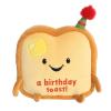 Aurora Witty JUST Sayin' A Birthday Toast Stuffed Animal - Expressive Characters for Decorative Charm - Quirky Birthday Gifts for Kids and Adults - Brown 8 Inches view 1