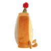 Aurora Witty JUST Sayin' A Birthday Toast Stuffed Animal - Expressive Characters for Decorative Charm - Quirky Birthday Gifts for Kids and Adults - Brown 8 Inches view 3