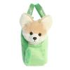 Aurora Fashionable Fancy Pals Smiling Cactus Fox Stuffed Animal - On-The-go Companions - Stylish Accessories - Brown 7 Inches view 2