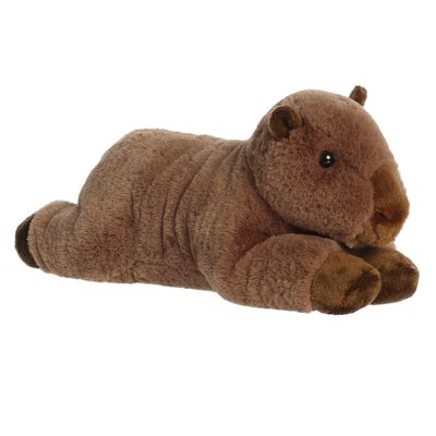 Aurora Adorable Flopsie Capybara Stuffed Animal - Used to Create Imaginative Play Adventures - Perfect for Birthdays, Kids and Adults, All Ages - Brown 12 Inches