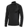 Shock Doctor Youth Boys Compression Shirt with Neckguard for Hockey. Long Sleeves with Integrated Neck Guard. for Youth Boys Black/Grey view 1