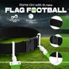 Gameday 6 Player Pop Flag Football Set-Complete w/Flags, Belts and carry Backpack (Green) view 3