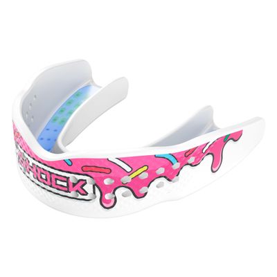 Shock Doctor Mouth Guard - Sports Mouth Guard for Football Mouth Guards, Breathable Low Profile Custom Fit for Basketball, Lacrosse, Hockey & More