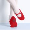 Canvas Ballet Shoes Ballet Flats for Girls/Big Kids/Women Red view 2