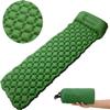 AMeLL Portable Air Mattress Sleeping Pad Fast Filling Air Bag Inflatable Mattress, Camping Sleeping Mat (Color : Green)