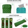 AMeLL Portable Air Mattress Sleeping Pad Fast Filling Air Bag Inflatable Mattress, Camping Sleeping Mat (Color : Green) view 4