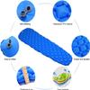 AMeLL Camping Inflatable Mattress in Tent Folding Camp Bed Sleeping Pad, Camping Sleeping Mat (Color : Blue) view 3