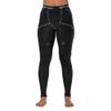Shock Doctor Women's Compression Hockey Pant w/Pelvic Protector, Leggings, Black view 2