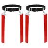 Gameday 2 Player Pop Flag Football Set-Complete w/Flags & Belts (Red) view 1