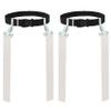 Gameday 2 Player Pop Flag Football Set-Complete w/Flags & Belts (White) view 1