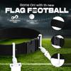 Gameday 2 Player Pop Flag Football Set-Complete w/Flags & Belts (White) view 3