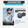 COLD FACTOR Instant Cooling Towel - Sports Cooling Towel with UPF 50+ and Reflective Protection - Moisture Wicking, Chemical-Free Evaporative Cooling for Hot Weather, Runners & Athlete (Camo, 1 Pack) view 4