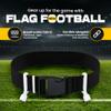 Gameday- 6 Player Pop Flag Football Set-Complete w/Flags, Belts and carry Backpack (Black) view 4
