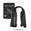 COLD FACTOR Instant Cooling Towel - Sports Cooling Towel with UPF 50+ and Reflective Protection - Moisture Wicking, Chemical-Free Evaporative Cooling for Hot Weather, Runners & Athlete (Black, 1 Pack) view 1