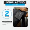 COLD FACTOR Instant Cooling Towel - Sports Cooling Towel with UPF 50+ and Reflective Protection - Moisture Wicking, Chemical-Free Evaporative Cooling for Hot Weather, Runners & Athlete (Black, 1 Pack) view 4