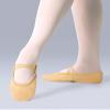 Ballet Shoes for Girls Toddler Ballet Slippers Kids Soft Sole Dance Shoes Tan view 2