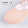 Girls Canvas Ballet Shoes Toddler Ballerina Slippers view 4