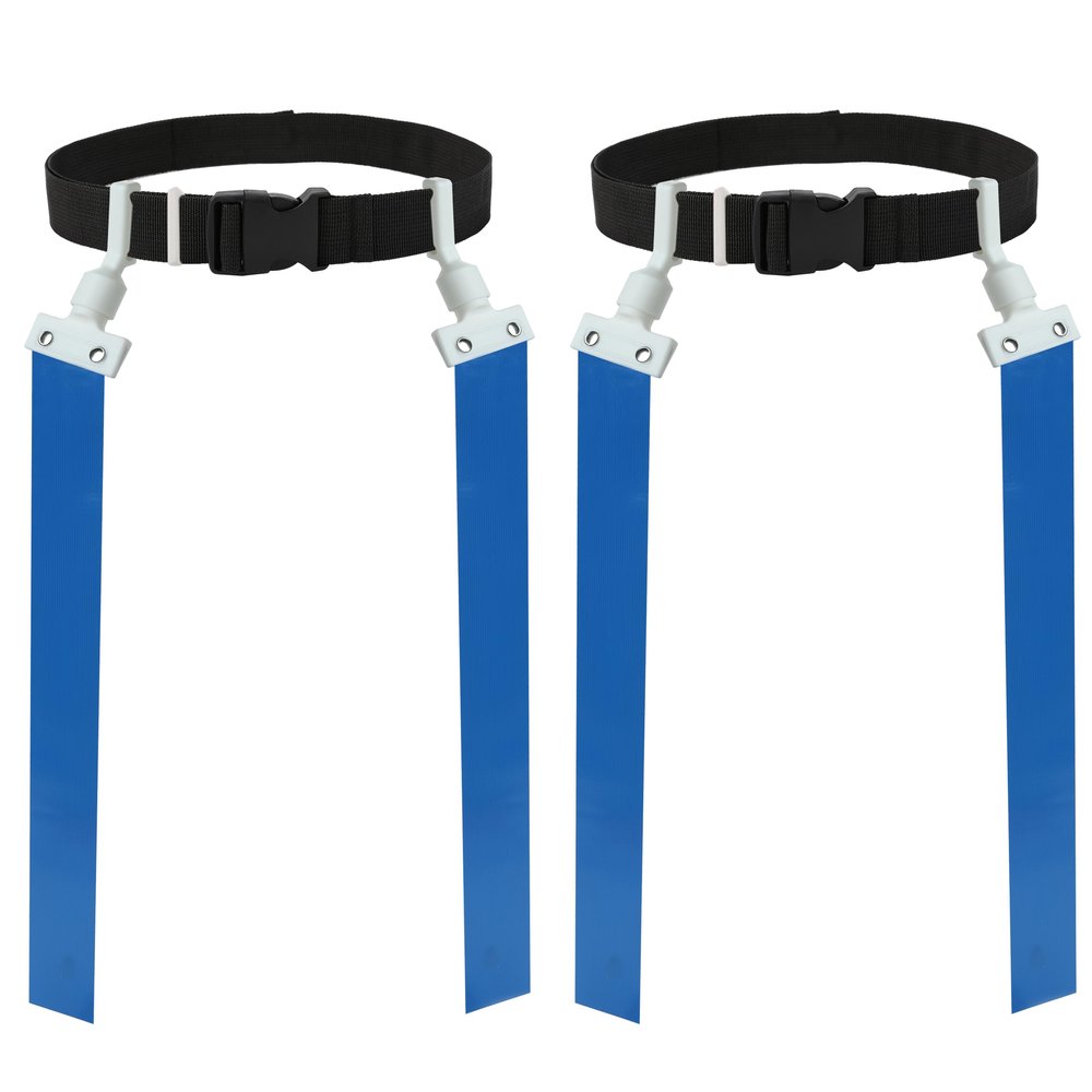 Gameday 2 Player Pop Flag Football Set-Complete w/Flags & Belts (Blue)
