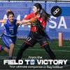 Gameday 2 Player Pop Flag Football Set-Complete w/Flags & Belts (Blue) view 3