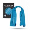 COLD FACTOR Instant Cooling Towel - Sports Cooling Towel with UPF 50+ and Reflective Protection - Moisture Wicking, Chemical-Free Evaporative Cooling for Hot Weather, Runners & Athlete (Blue, 1 Pack) view 1