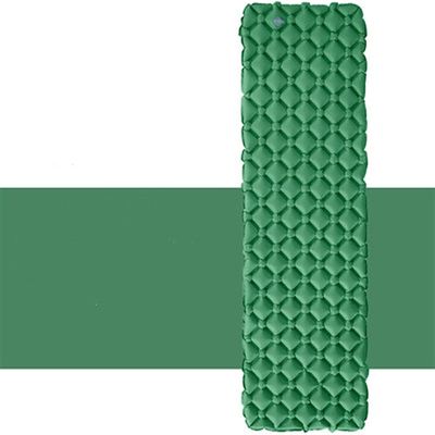 AMeLL Inflatable Mattress with Pillows Travel Mat Folding Bed Air Cushion Hiking